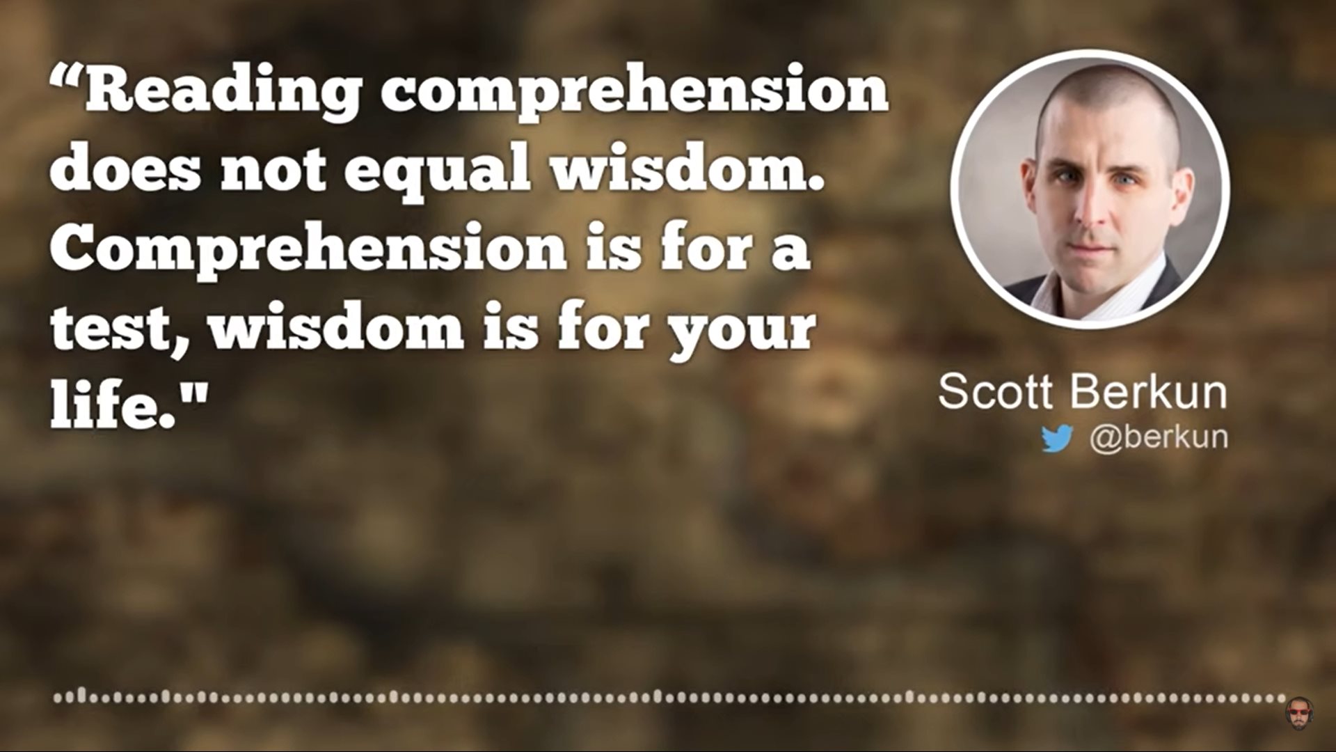 On Reading Comprehension